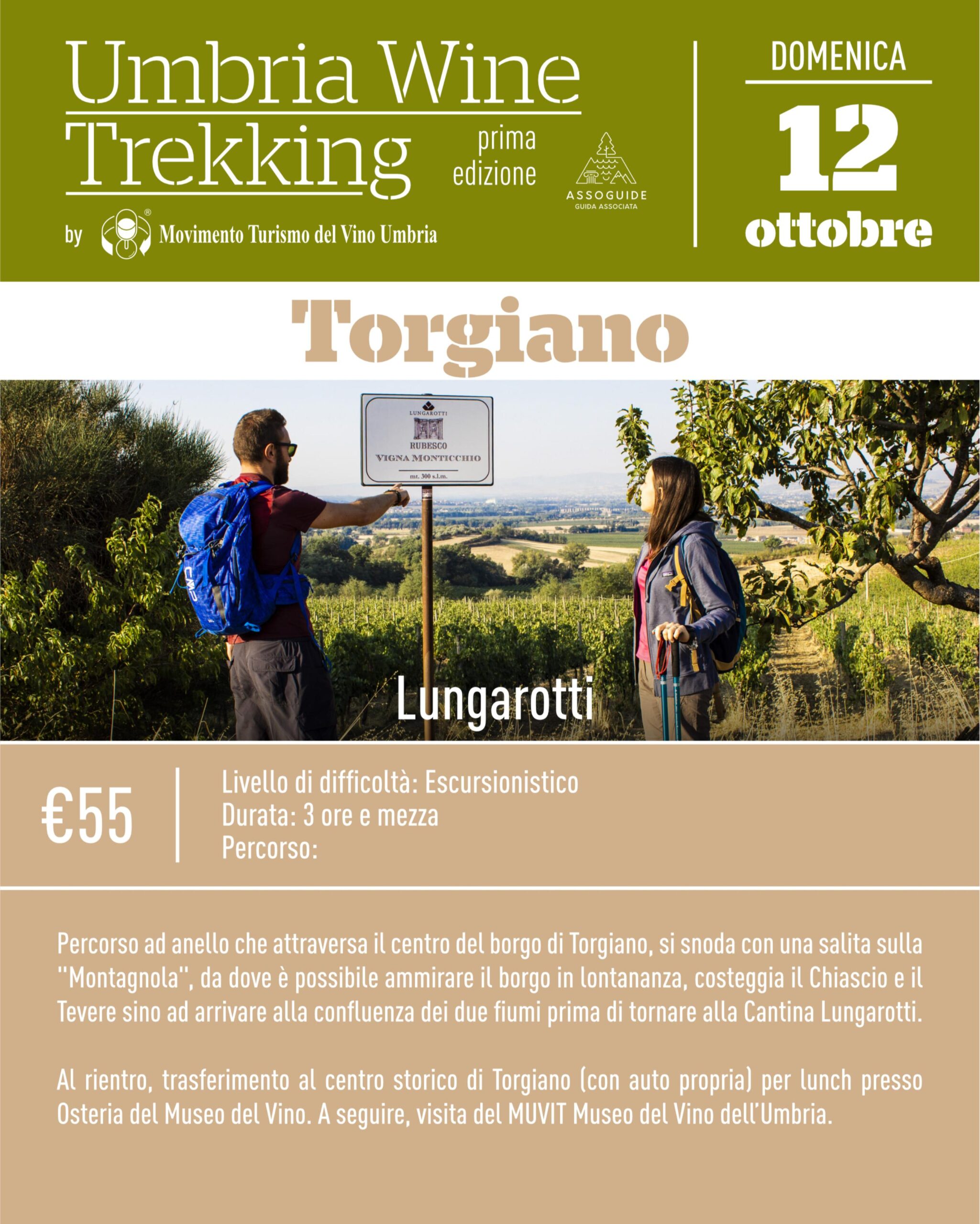 post Wine Trekking Umbria - Torgiano